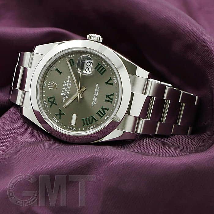 中古)ROLEX ロレックス デイトジャスト 41 126300 スレート ローマ