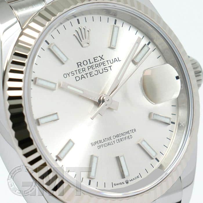 中古)ROLEX ロレックス デイトジャスト 36 126234 シルバー ジュビリー