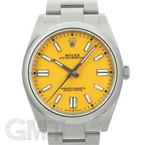 ROLEX ロレックス オイスターパーペチュアル 41 124300 イエロー メイン