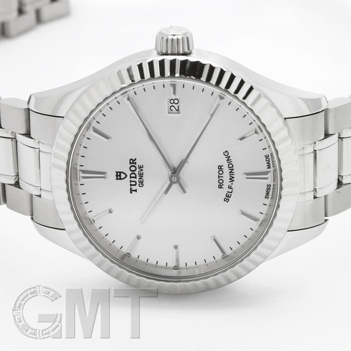 新品)TUDOR チューダー スタイル シルバー 34mm M12310（商品ID