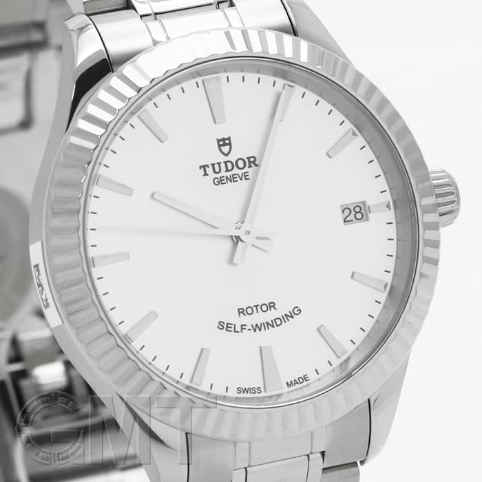 新品)TUDOR チューダー スタイル シルバー 34mm 12310（商品ID