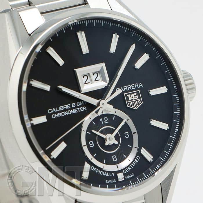 中古)TAG HEUER タグ・ホイヤー カレラ グランドデイト GMT WAR5010