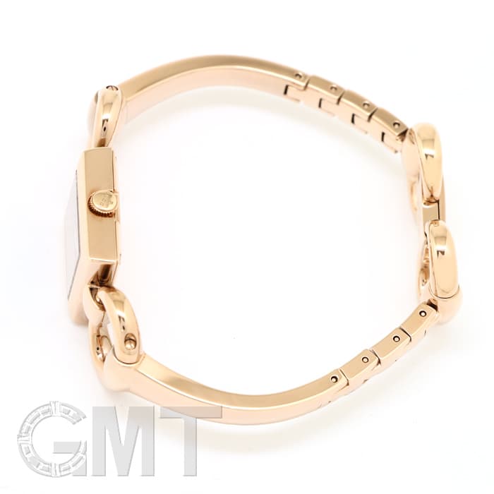 GUCCI トルナヴォーニ　ホワイトパール　ピンクゴールド 新品)GUCCI グッチ トルナヴォーニ YA120521（商品ID：2717002263156