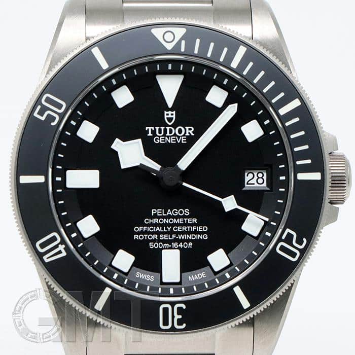 新品)TUDOR チューダー ぺラゴス ブラック チタンブレス 25600TN