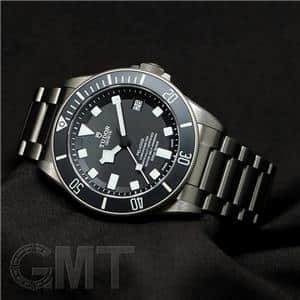 チュードル TUDOR 25600TN ぺラゴス デイト 自動巻き 新品)TUDOR チューダー ぺラゴス ブラック チタンブレス 25600TN