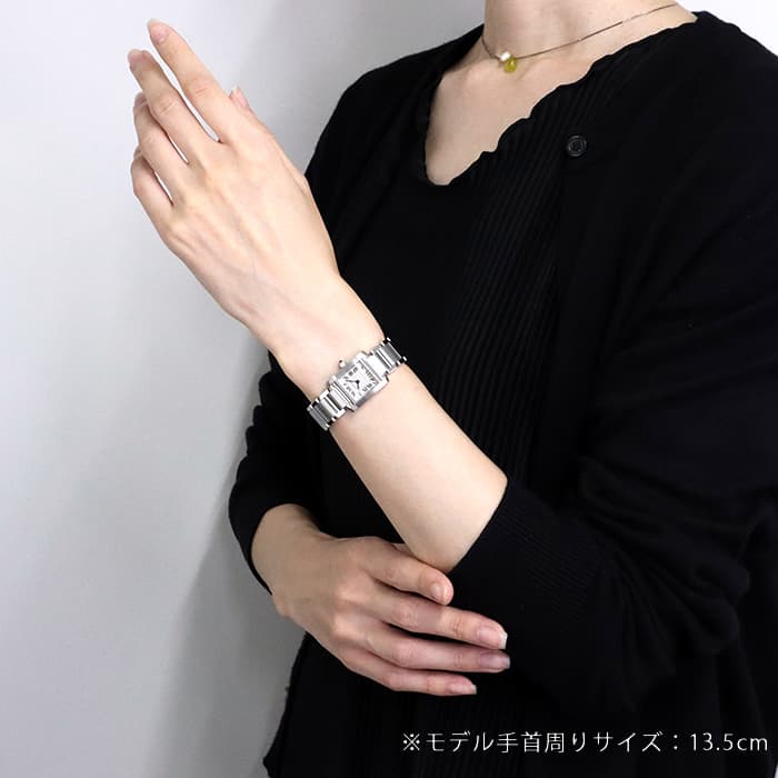中古)CARTIER カルティエ タンク フランセーズ SM W51008Q3（商品ID