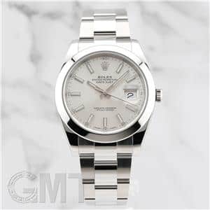 ROLEX ロレックス デイトジャスト 41 126300 シルバー オイスターブレスレット メイン