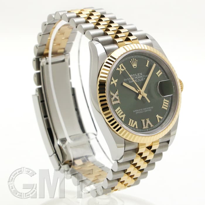新品)ROLEX ロレックス デイトジャスト 126233※ オリーブグリーンVI IX