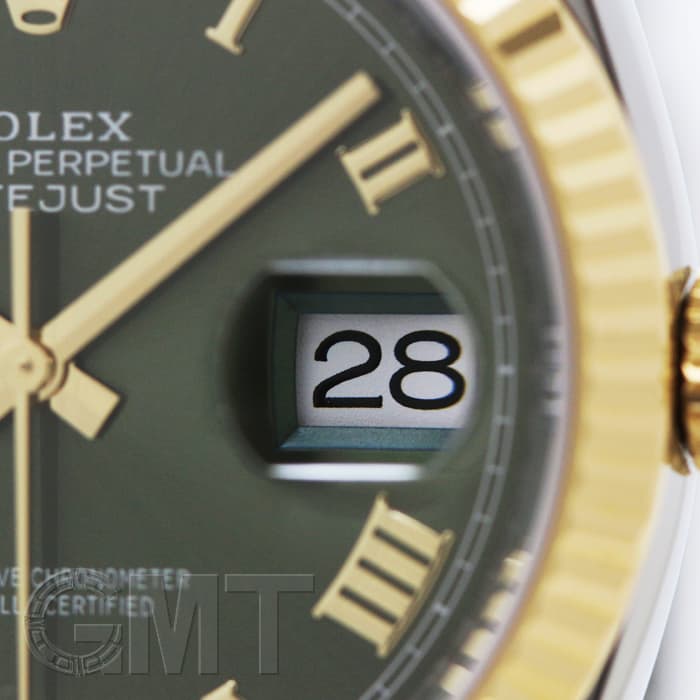 新品)ROLEX ロレックス デイトジャスト 126233※ オリーブグリーンVI IX