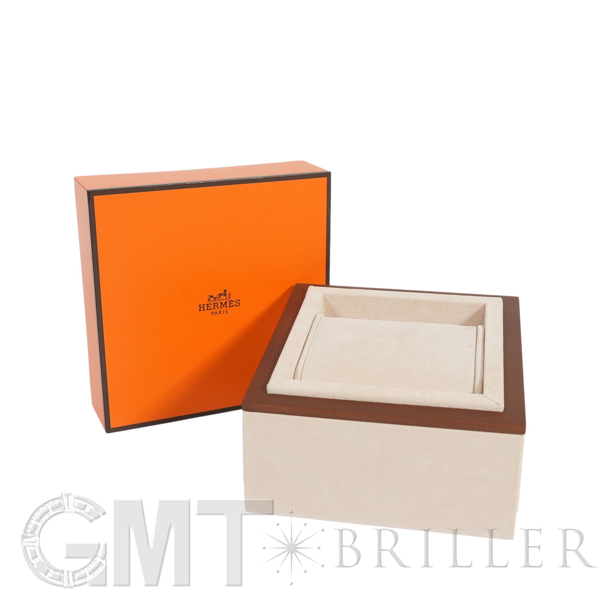 未使用)HERMES エルメス Hウォッチ PM シルバー ホワイト エトゥープ