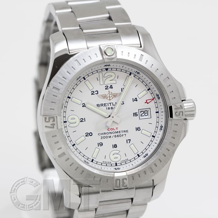 新品)BREITLING ブライトリング コルト クォーツ ストレイタスシルバー