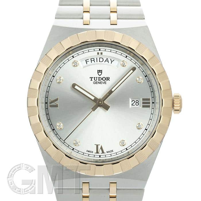 新品)TUDOR チューダー ロイヤル 28603 シルバー 8Pダイヤ（商品