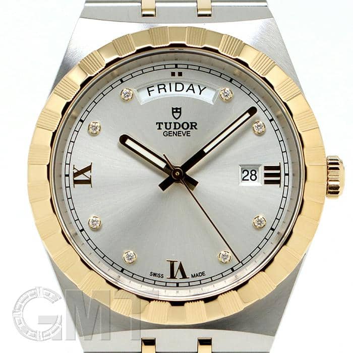 新品)TUDOR チューダー ロイヤル M28603 シルバー 8Pダイヤ（商品ID
