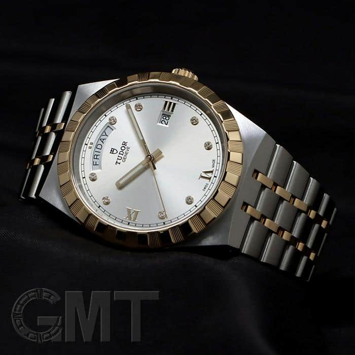新品)TUDOR チューダー ロイヤル M28603 シルバー 8Pダイヤ（商品ID