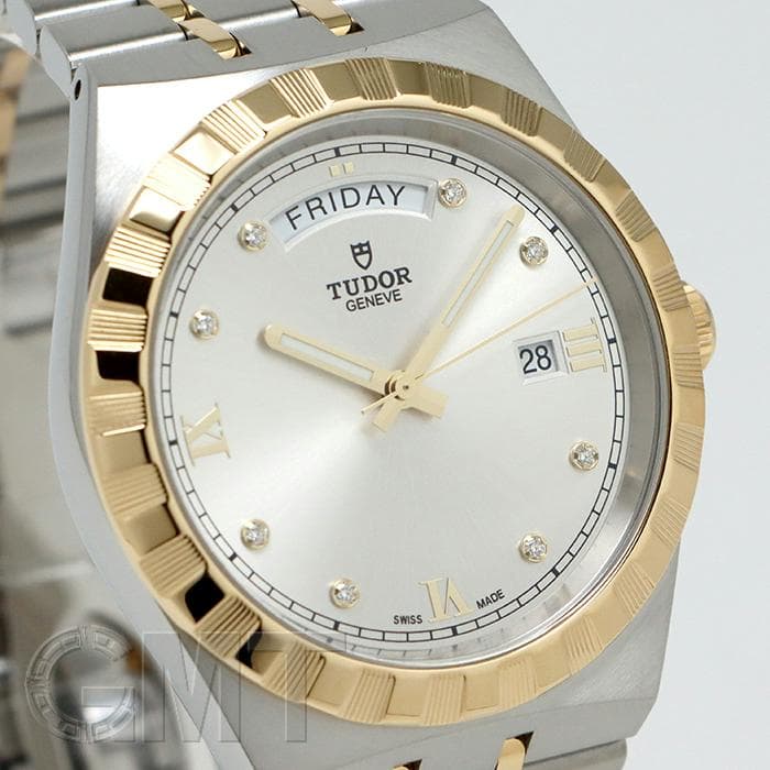 新品)TUDOR チューダー ロイヤル M28603 シルバー 8Pダイヤ（商品ID
