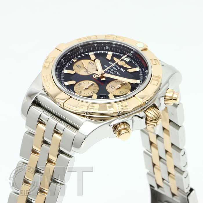 中古)BREITLING ブライトリング クロノマット 44 SS/RG ブラック