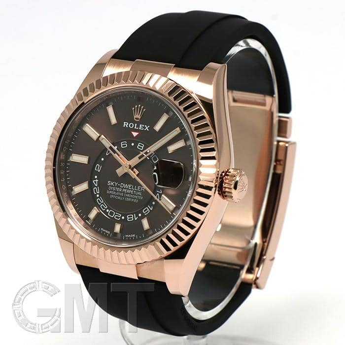 中古)ROLEX ロレックス スカイドゥエラー 326235 チョコレート（商品ID 