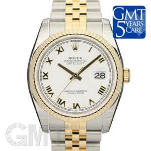 ROLEX ロレックス デイトジャスト 116233 ホワイト ローマ メイン