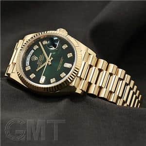ROLEX ロレックス デイデイト 128238A グリーンオンブレ メイン