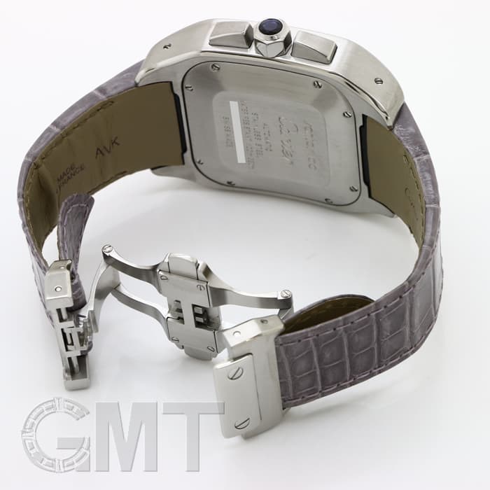 中古)CARTIER カルティエ サントス 100 クロノグラフ W20090X8（商品ID