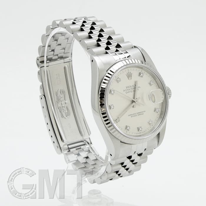 中古)ROLEX ロレックス デイトジャスト 16234G シルバー（商品ID