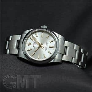 ROLEX ロレックス オイスターパーペチュアル 34 124200　シルバー メイン