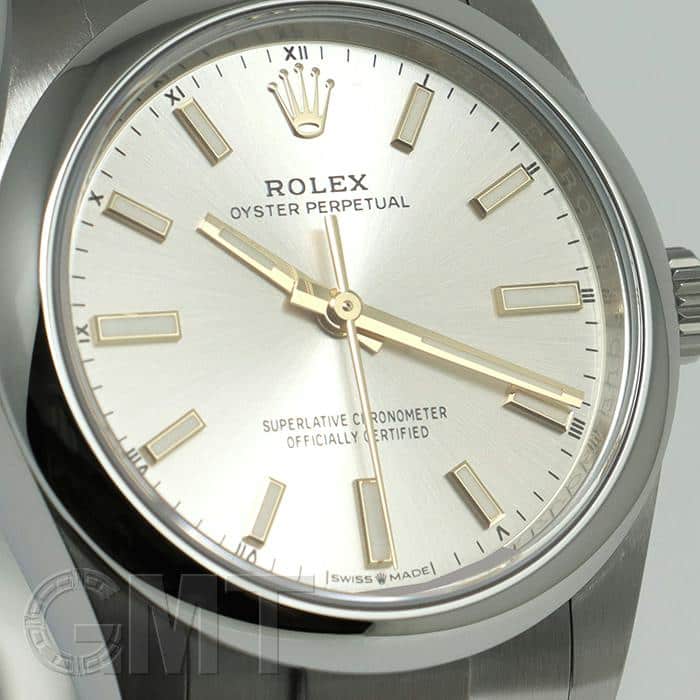 未使用)ROLEX ロレックス オイスターパーペチュアル 34 124200