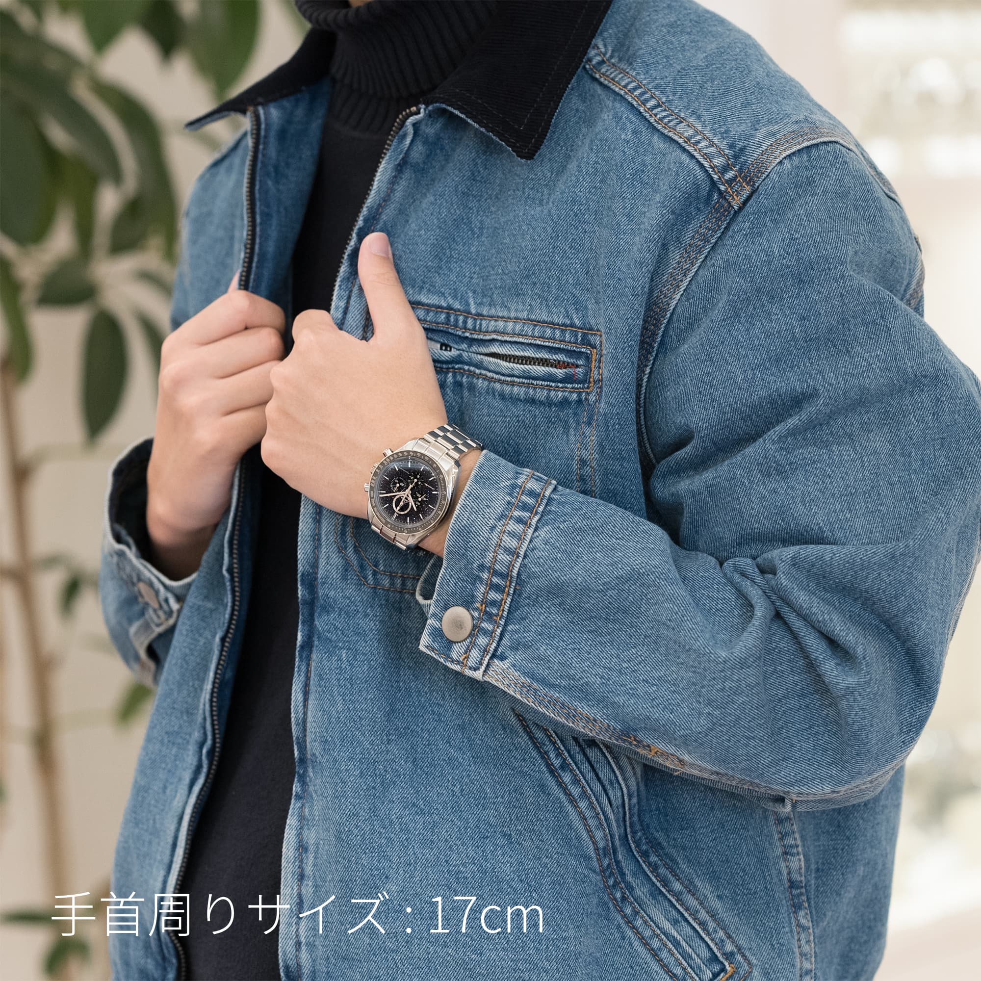 中古)OMEGA オメガ スピードマスター ムーンフェイズ アベンチュリン