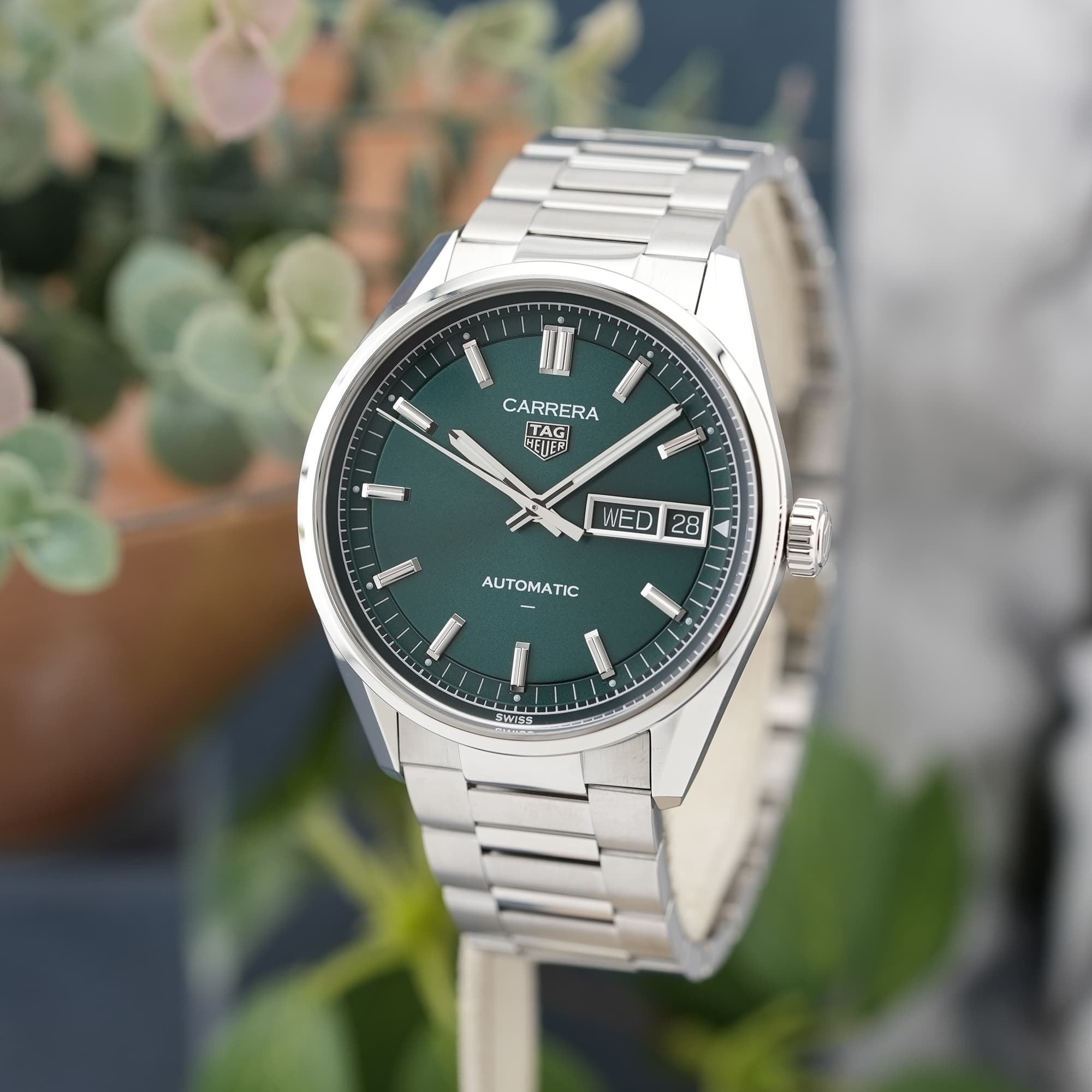新品)TAG HEUER タグ・ホイヤー カレラ デイデイト WDA2115.BA0043