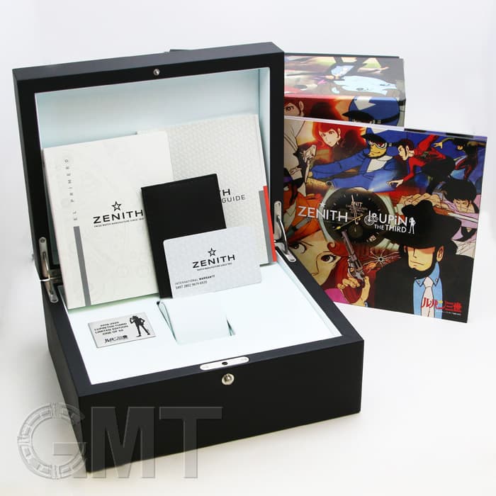 ルコエラン　新品未使用 未使用)ZENITH ゼニス エル・プリメロ A384 Lupin The Third Edition