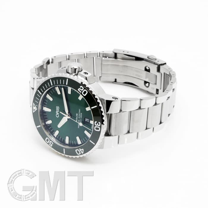 新品)ORIS オリス アクイス デイト グリーン 733 7730 4157 M（商品ID