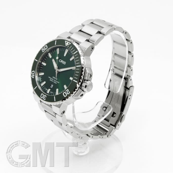 新品)ORIS オリス アクイス デイト グリーン 733 7730 4157 M（商品ID