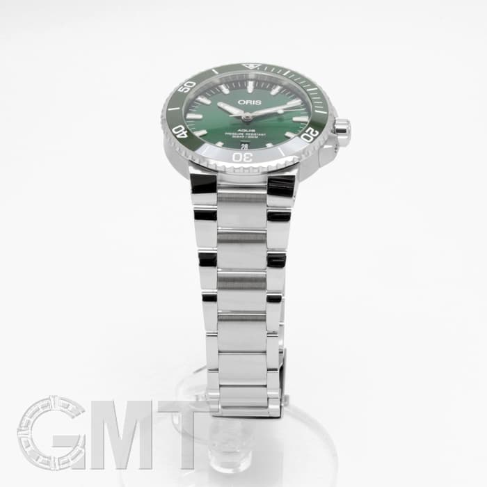 新品)ORIS オリス アクイス デイト グリーン 733 7730 4157 M（商品ID