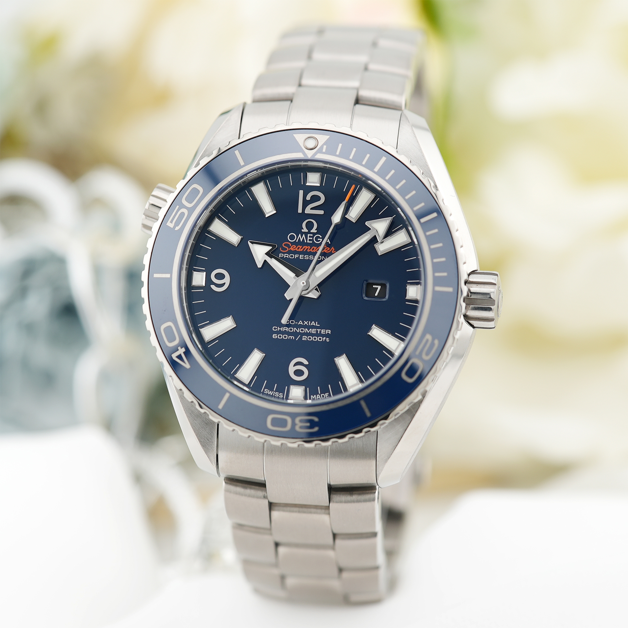 中古)OMEGA オメガ シーマスター プラネットオーシャン600M 37.5MM 