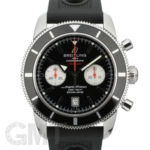BREITLING ブライトリング スーパーオーシャンヘリテージ クロノグラフ46ｍｍ　ブラック　世界1000本限定　ラバーストラップ メイン