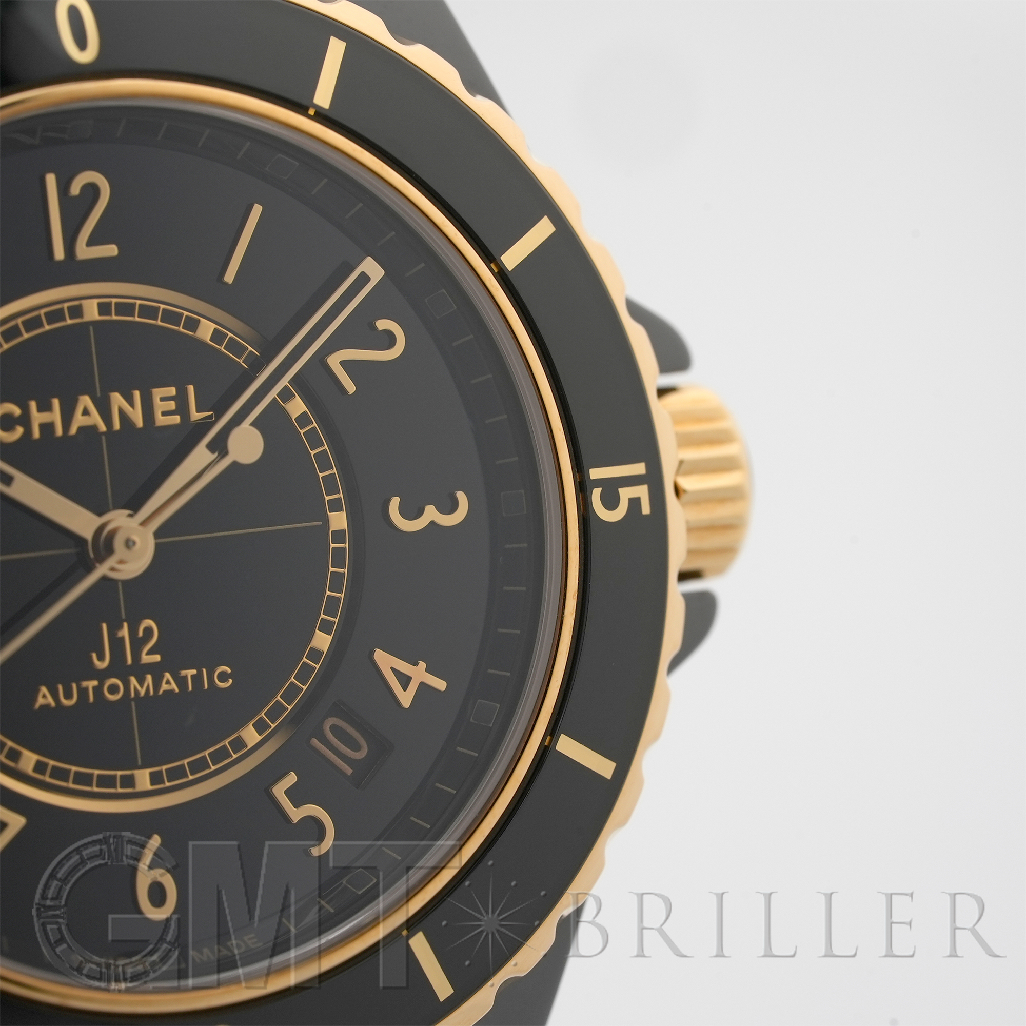 未使用)CHANEL シャネル J12 キャリバー 12.1 38mm ブラック H9541【未 