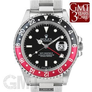 ROLEX ロレックス GMTマスター II 16710 ブラック/レッド メイン