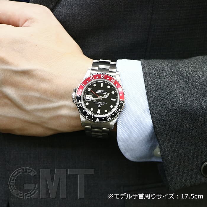 中古)ROLEX ロレックス GMTマスター II 16710 ブラック/レッド（商品ID