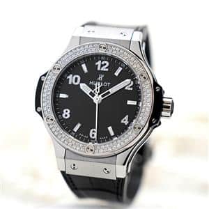 HUBLOT ウブロ ビッグバン スチール ダイヤモンド 38mm 361.SX.1270.RX.1104 メイン