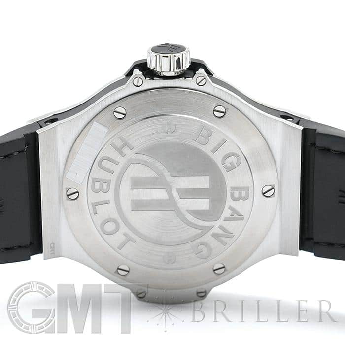 中古)HUBLOT ウブロ ビッグバン スチール ダイヤモンド 38mm 361