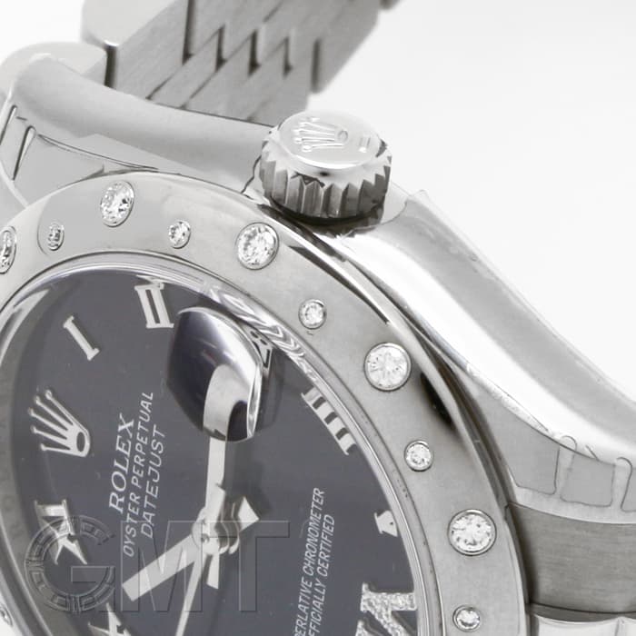 新品)ROLEX ロレックス デイトジャスト 178344 パープル VIダイヤ