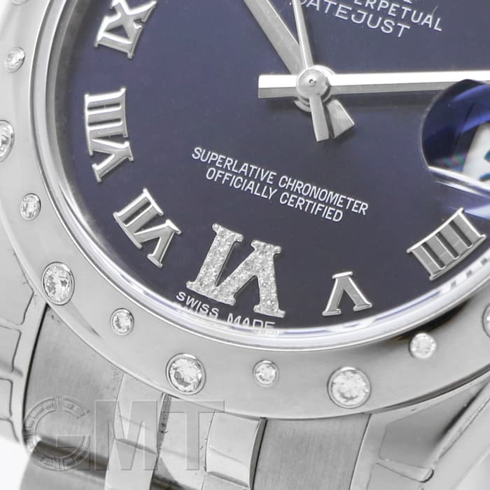 新品)ROLEX ロレックス デイトジャスト 178344 パープル VIダイヤ