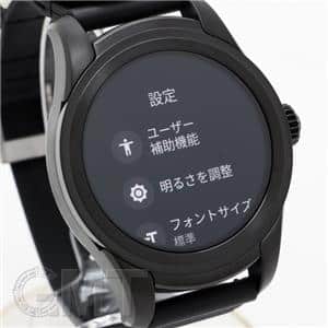 MONTBLANC モンブラン サミット  スマートウォッチ 117537 ブラックラバー メイン