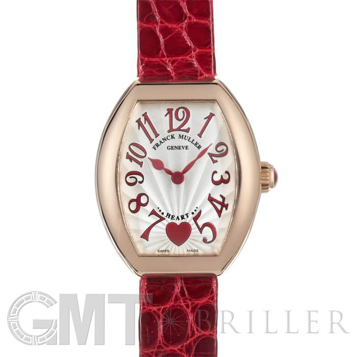 電池交換済 FRANCK MULLER フランクミュラー ハートトゥハート トレゾ 世界50本限定 5002SQZ ピンク ギョーシェ SS ステンレス レディース クォーツ【6ヶ月保証】【中古】【腕時計】 FRANCK MULLER - 電池交換済 FRANCK MULLER フランクミュラー ハート