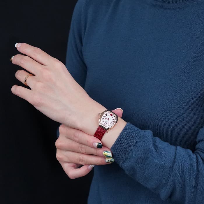 中古)FRANCK MULLER フランク・ミュラー ハートトゥハート 5002 SQZ C