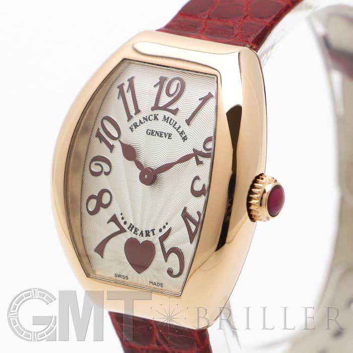 電池交換済 FRANCK MULLER フランクミュラー ハートトゥハート トレゾ 世界50本限定 5002SQZ ピンク ギョーシェ SS ステンレス レディース クォーツ【6ヶ月保証】【中古】【腕時計】 FRANCK MULLER - 電池交換済 FRANCK MULLER フランクミュラー ハート