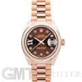 ROLEX ロレックス デイトジャスト 28 279175G ブラウン スターIXダイヤ