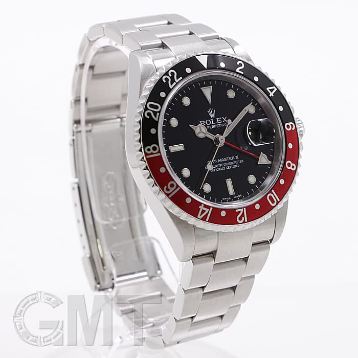 中古)ROLEX ロレックス GMTマスター II 16710 ブラック/レッド（商品ID