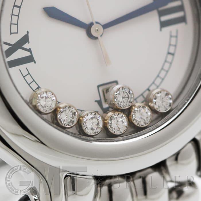 中古)CHOPARD ショパール ハッピースポーツ 27/8236-23 ホワイト（商品