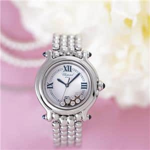 中古)CHOPARD ショパール ハッピースポーツ 27/8236-23 ホワイト（商品